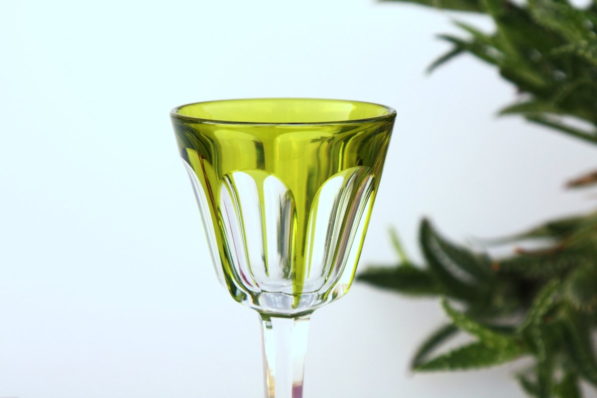 Roemer Glass In Baccarat Crystal, Harcourt Model-photo-2