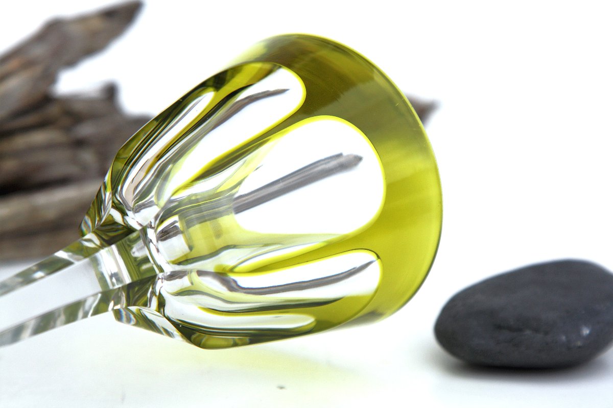 Roemer Glass In Baccarat Crystal, Harcourt Model-photo-3