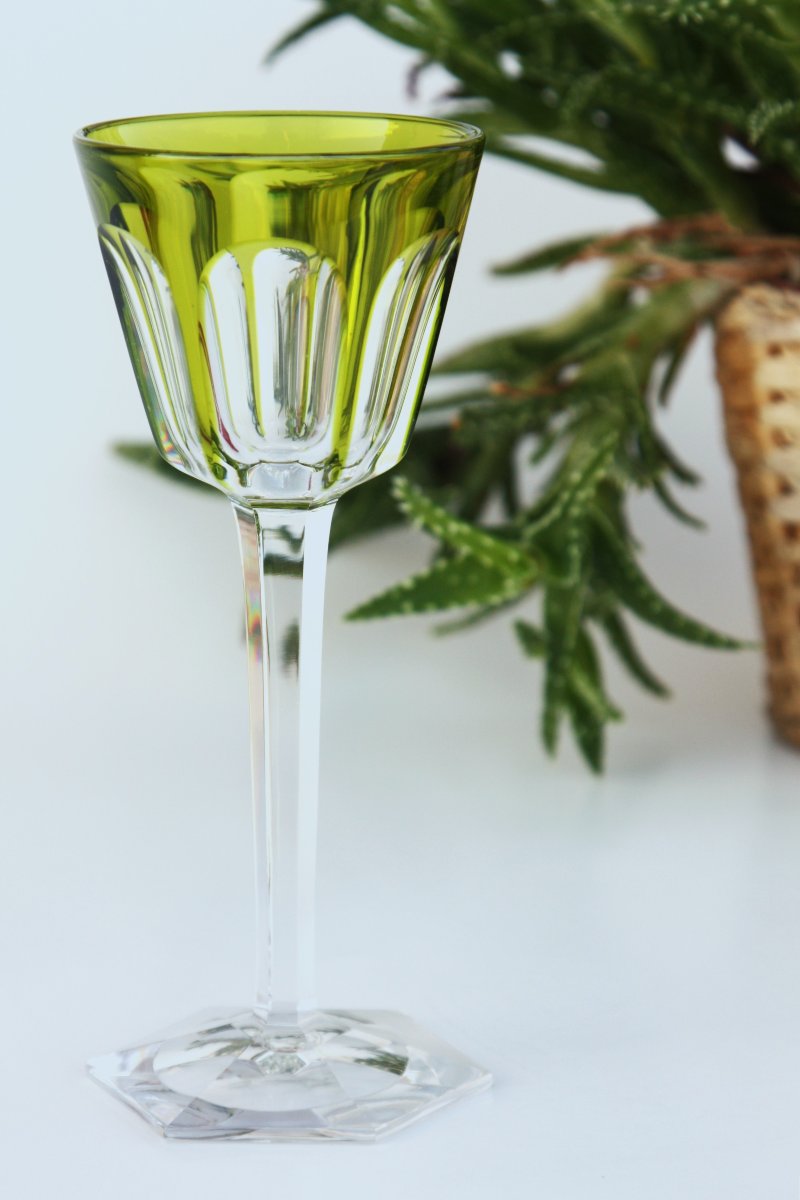 Roemer Glass In Baccarat Crystal, Harcourt Model-photo-2