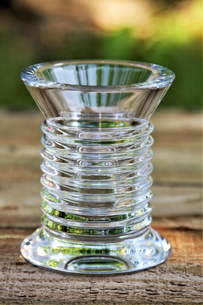 Baccarat Crystal Pencil Holder, Lalande Model-photo-2