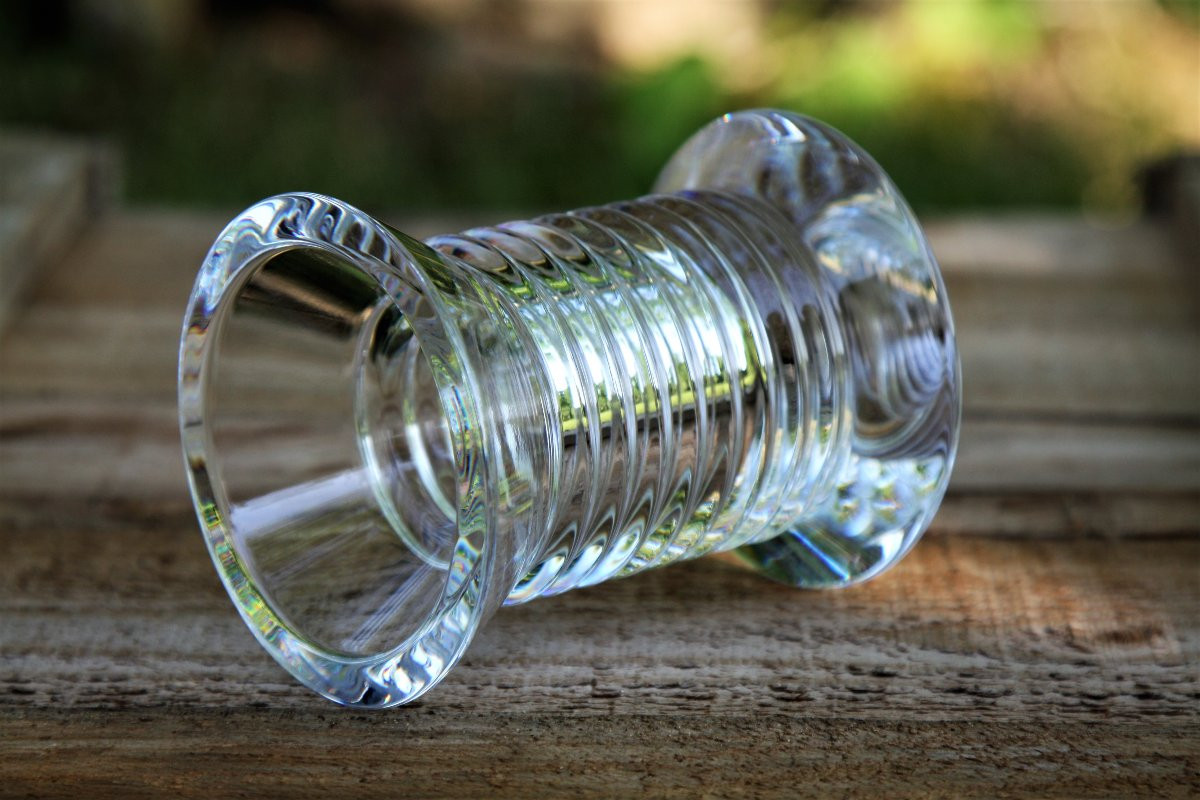 Baccarat Crystal Pencil Holder, Lalande Model-photo-3