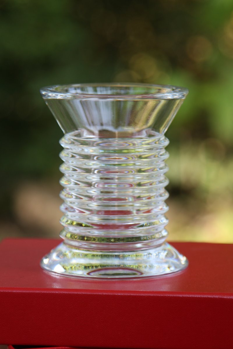 Baccarat Crystal Pencil Holder, Lalande Model-photo-2