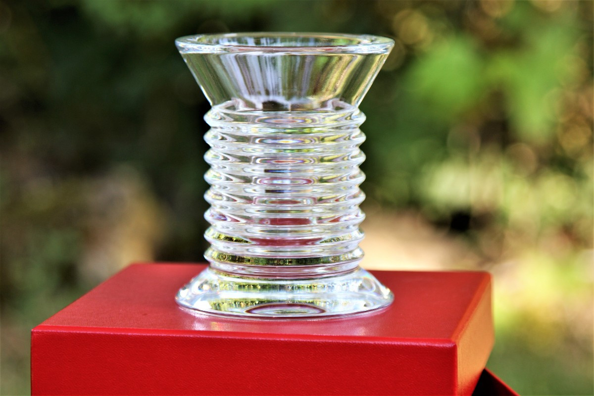 Baccarat Crystal Pencil Holder, Lalande Model