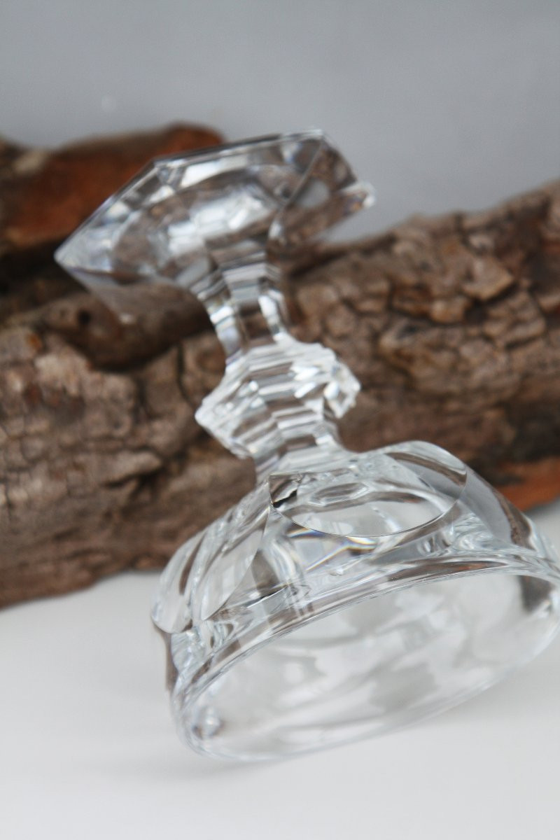 Set de 4 coupes à Champagne en cristal de Baccarat modèle Harcourt-photo-6