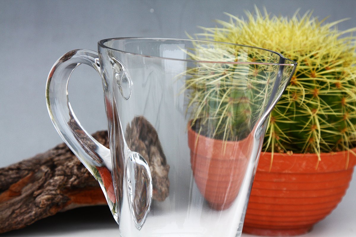 Pichet à eau de Lalique, rare modèle Unawhir-photo-3