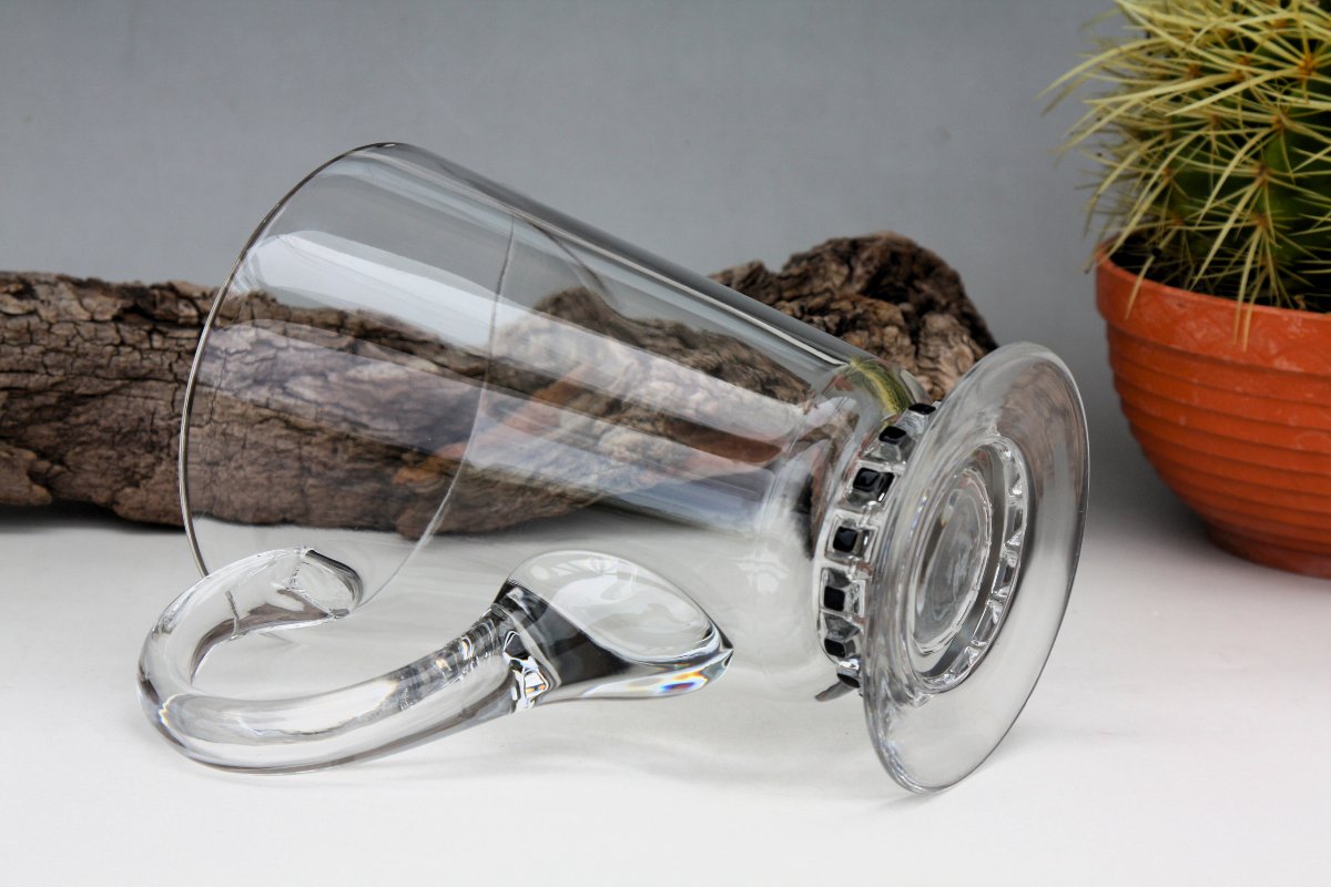 Pichet à eau de Lalique, rare modèle Unawhir-photo-3