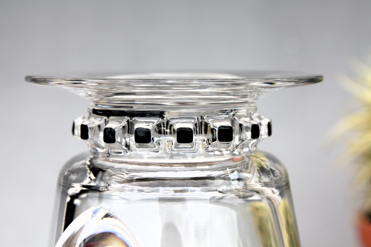 Pichet à eau de Lalique, rare modèle Unawhir-photo-4