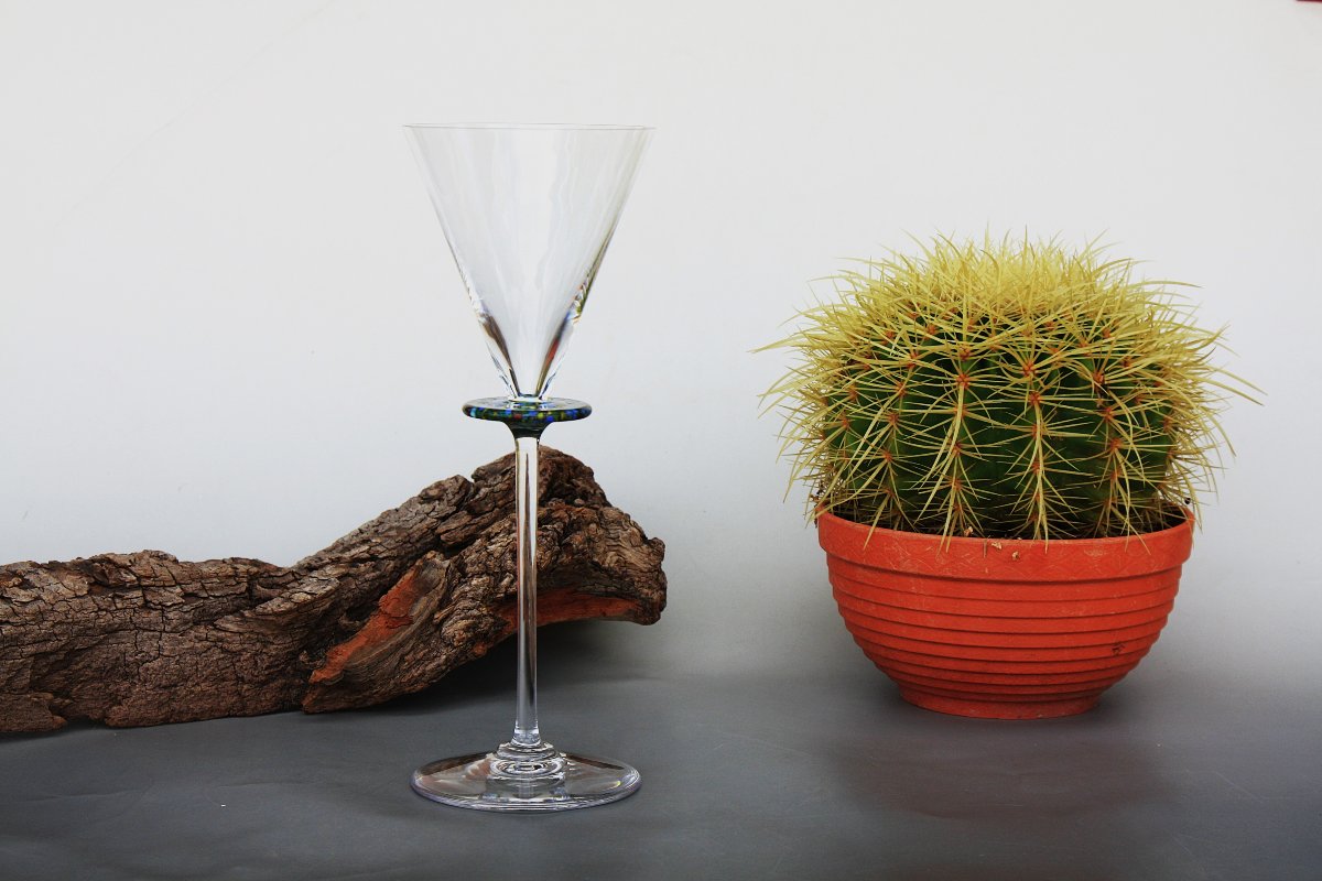 Set Of 2 Crystal Water Glasses From Hermès, Inca Model-photo-1