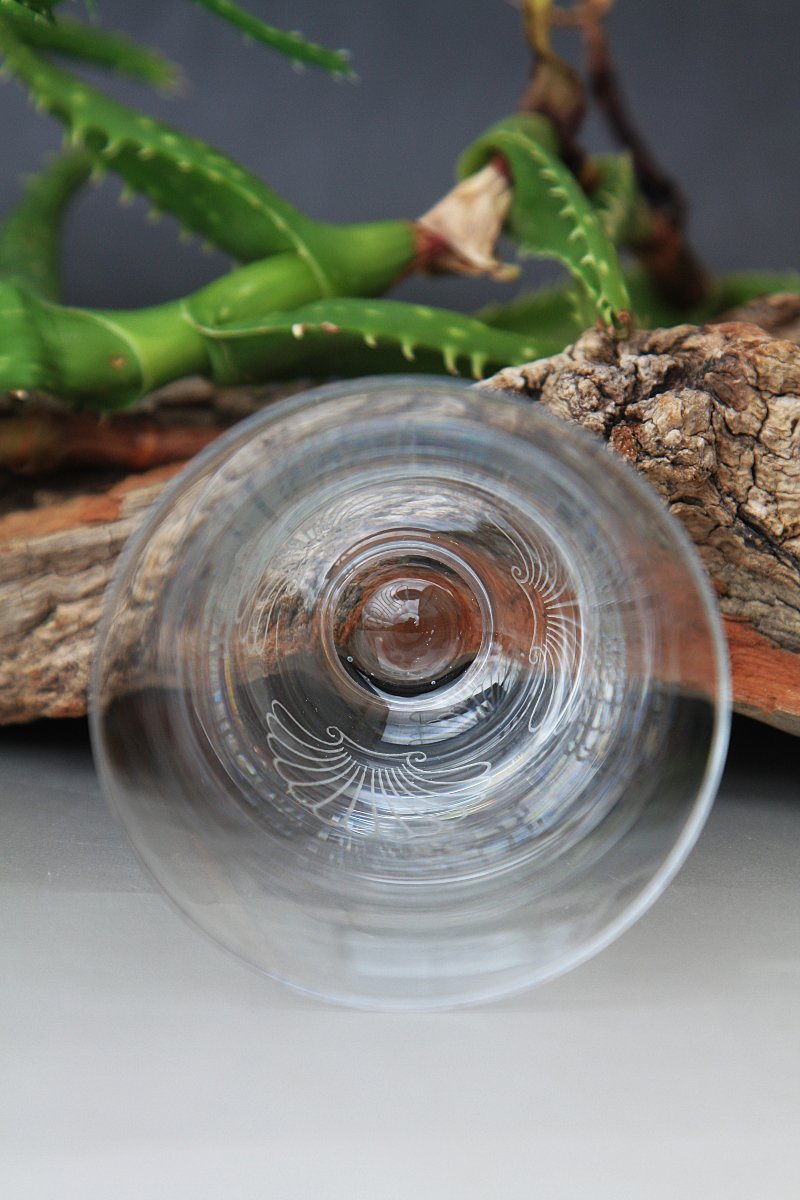 Set Of 6 Wine Glasses No. 4 In Baccarat Crystal For Christofle-photo-5