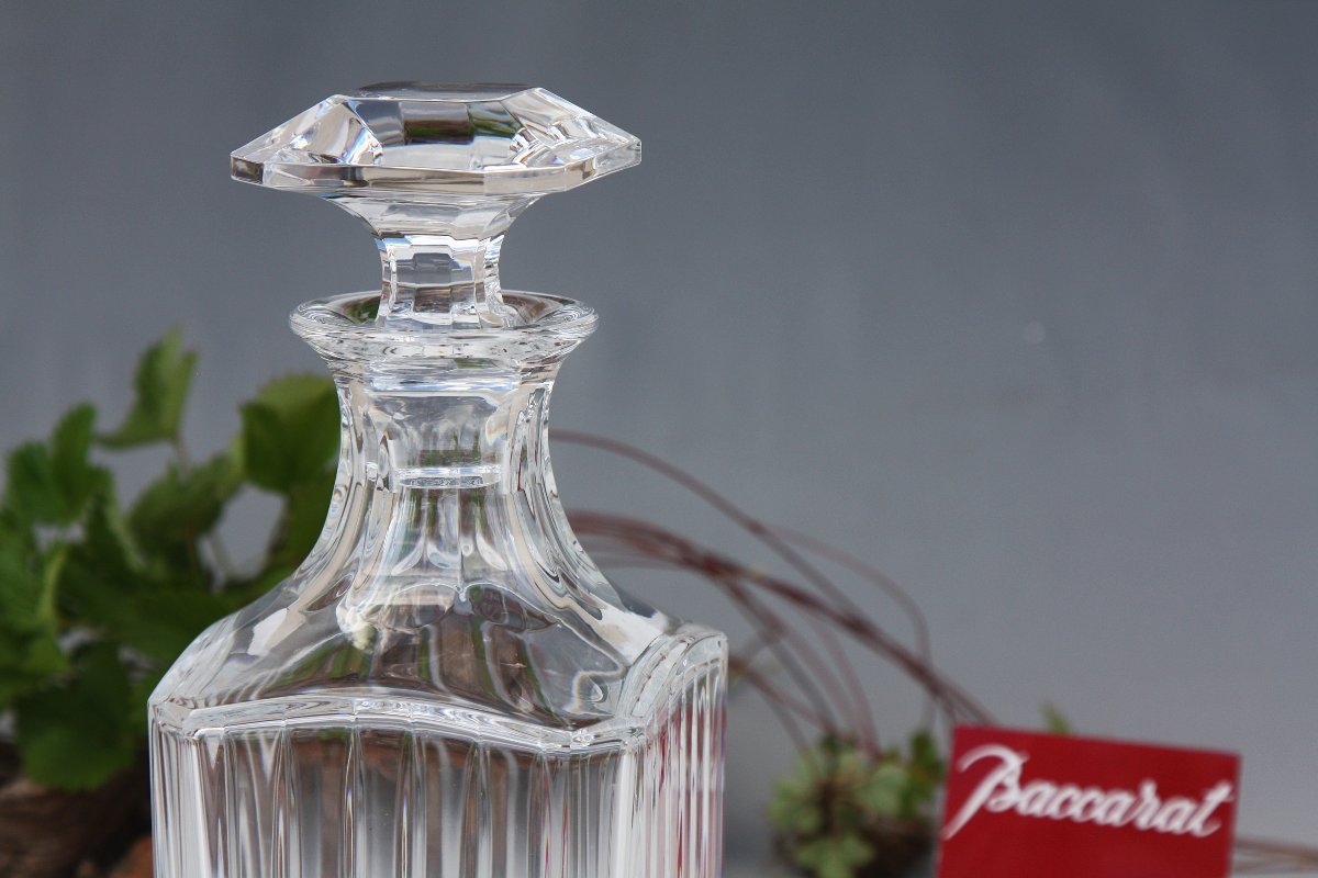 Carafe à whisky en cristal de Baccarat, modèle Harmonie-photo-2
