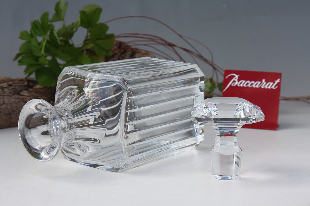 Carafe à whisky en cristal de Baccarat, modèle Harmonie-photo-4