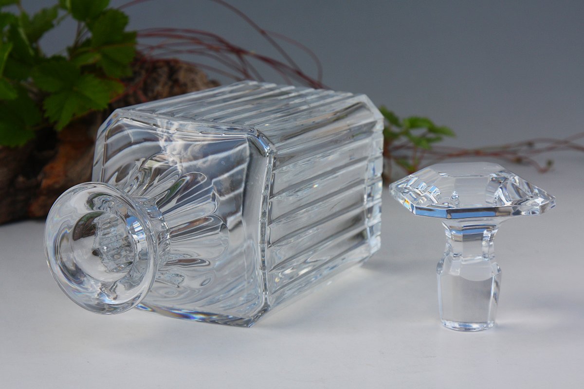 Carafe à whisky en cristal de Baccarat, modèle Harmonie-photo-5