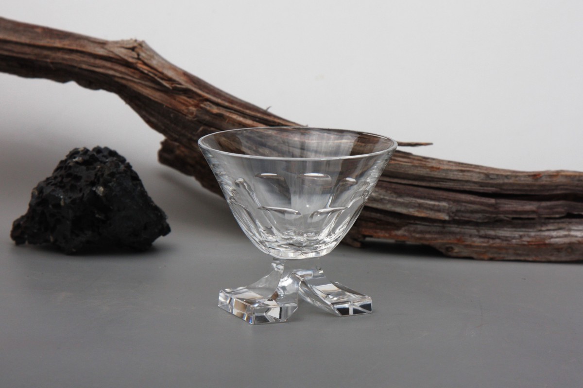 Aperitif Glass In Baccarat Cristal, Saint-hubert Model, Art Deco