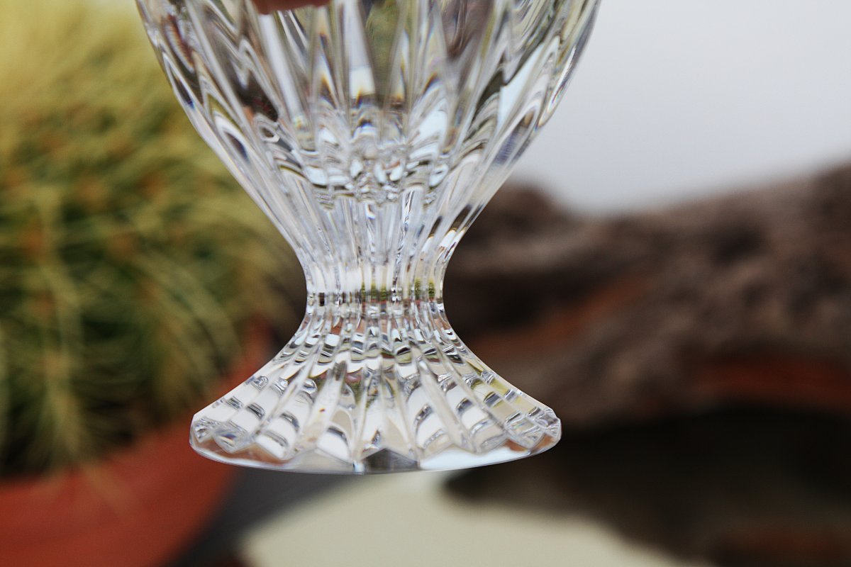 Baccarat Crystal Mustard Pot, Massena Model-photo-3