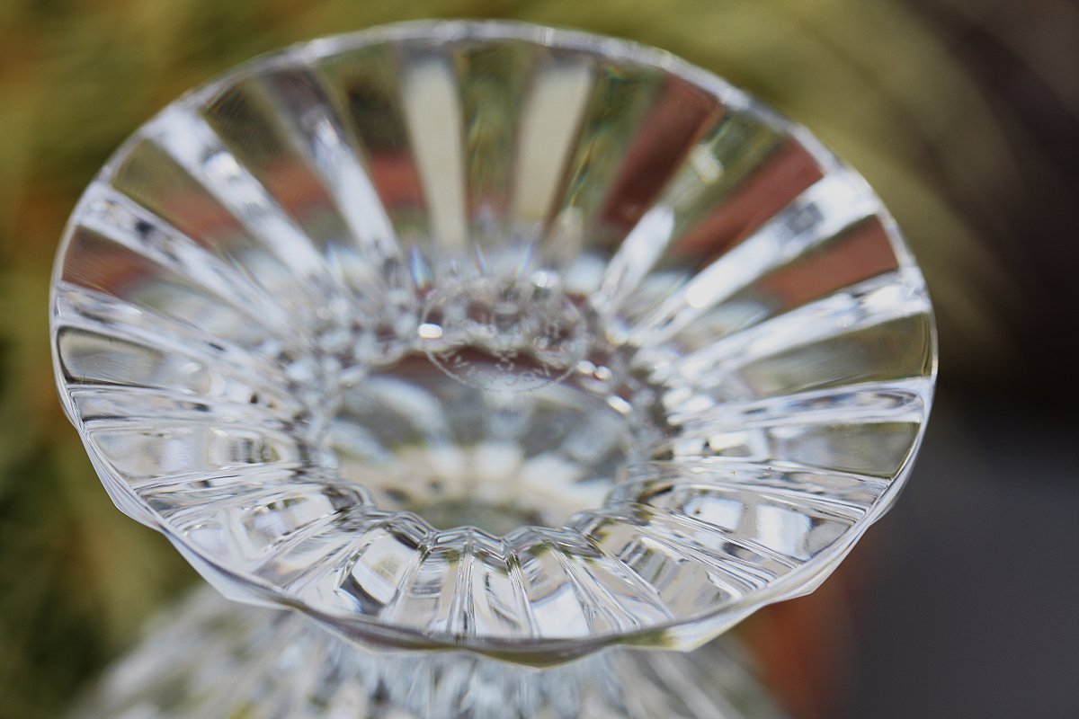 Baccarat Crystal Mustard Pot, Massena Model-photo-5