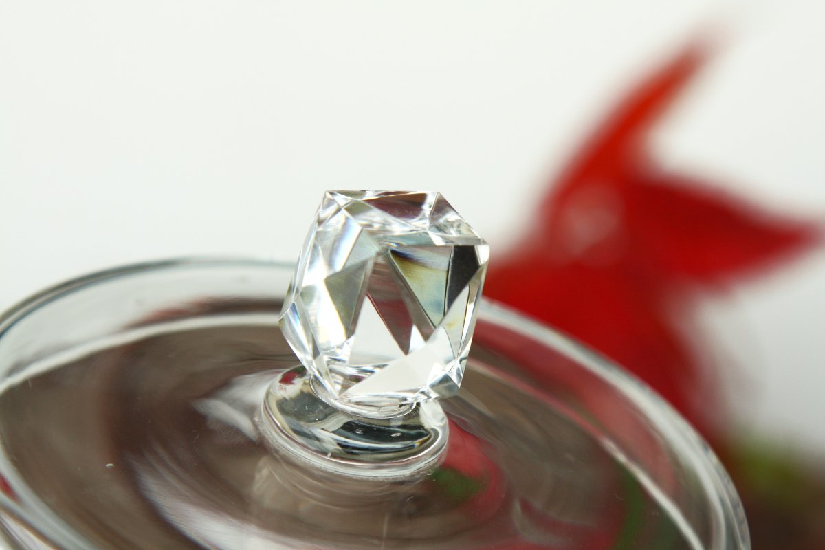 Baccarat Crystal Powder Box, Rachel Model-photo-5