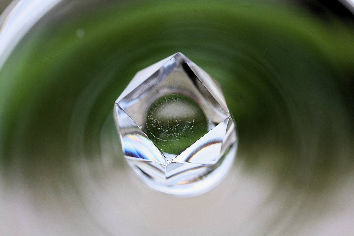 Baccarat Crystal Powder Box, Rachel Model-photo-6