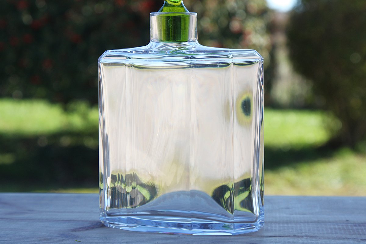 Carafe à whisky en cristal de Baccarat, modèle Papillon-photo-3