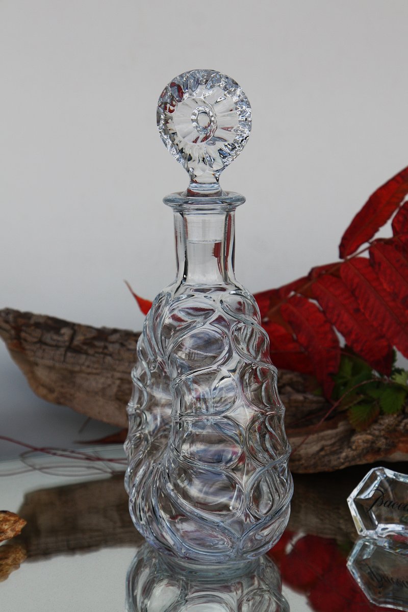 Cognac Decanter In Baccarat Crystal, Centaure Model-photo-2