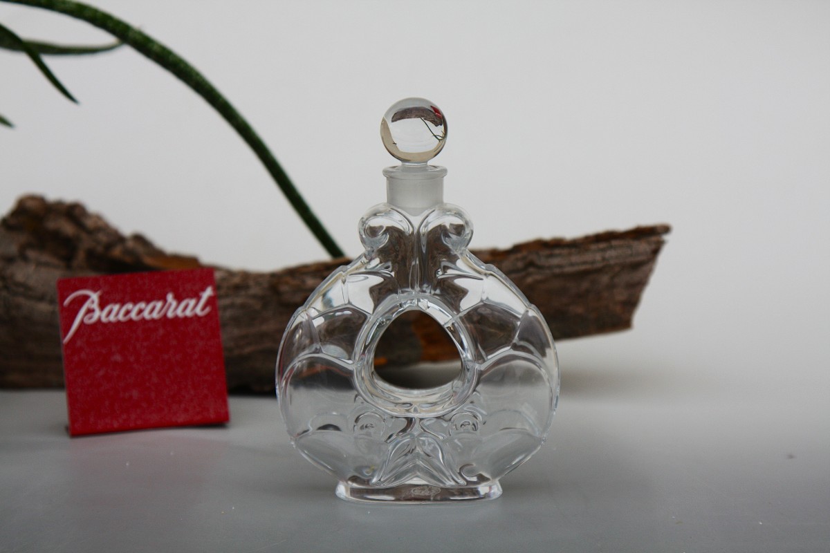 Baccarat Crystal Perfume Bottle, Dauphins Model