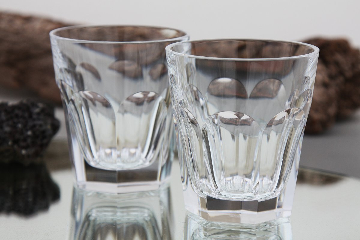 Set de 6 verres à whisky en cristal de Baccarat modèle Harcourt-photo-4