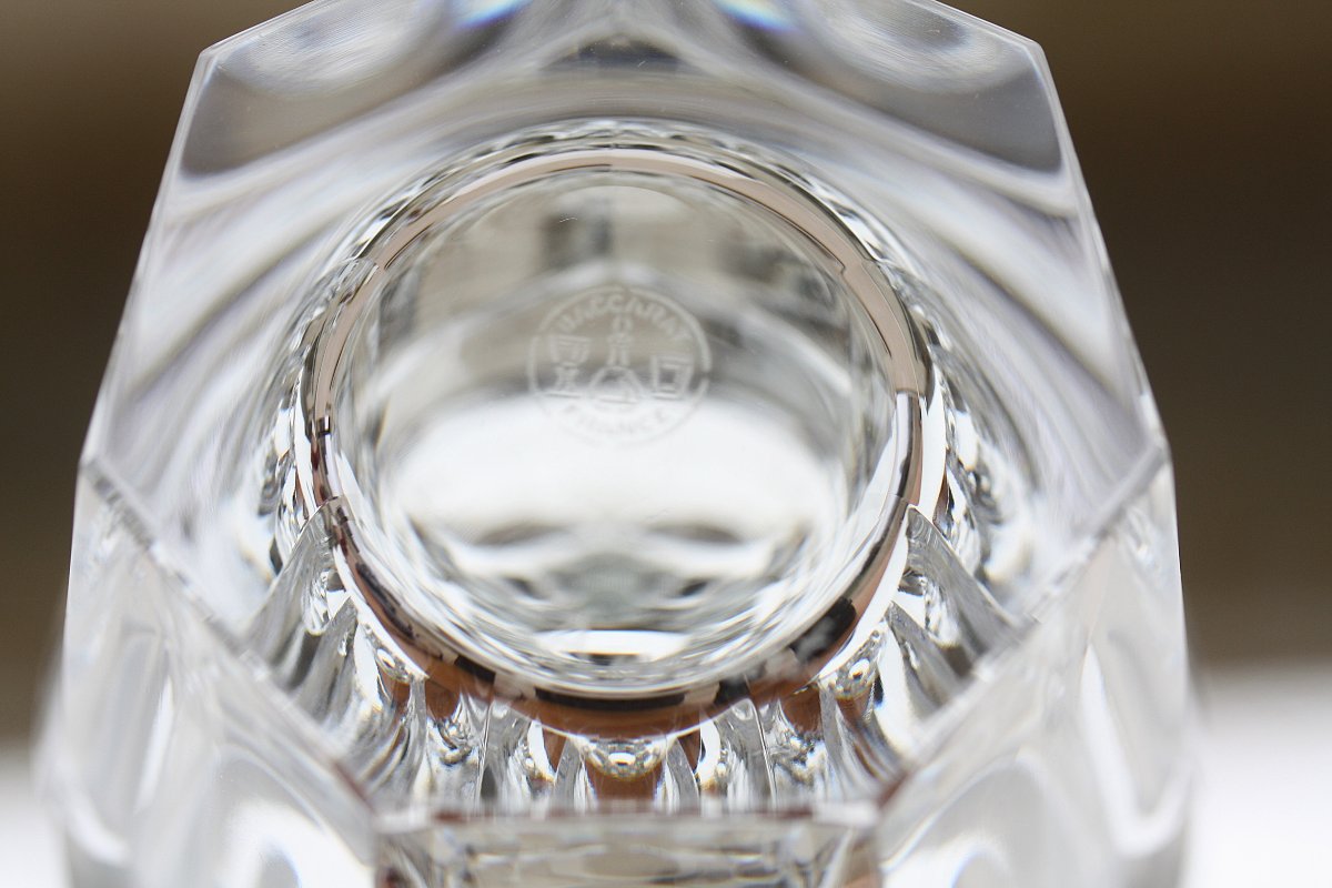 Set de 6 verres à whisky en cristal de Baccarat modèle Harcourt-photo-3