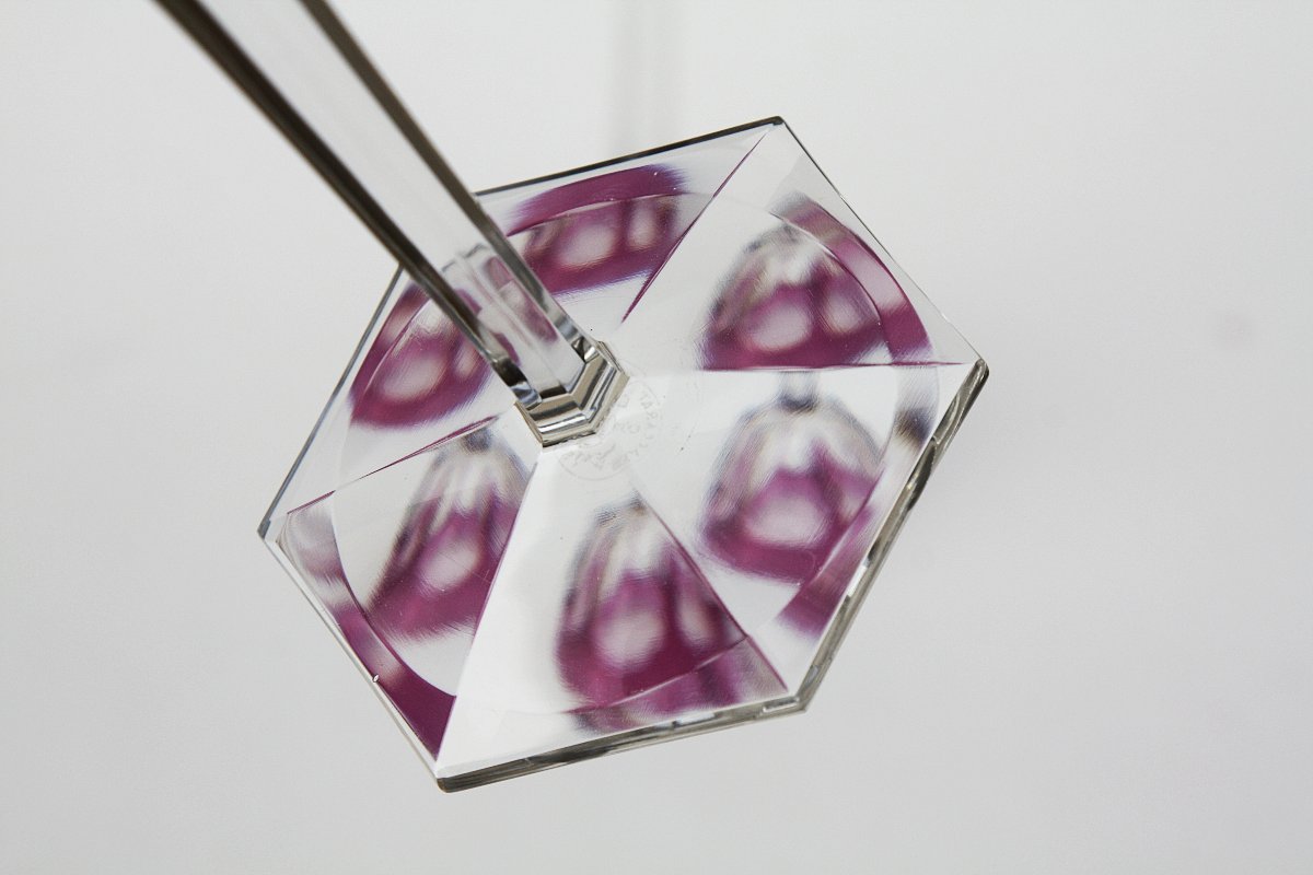 Set Of 6 Baccarat Crystal Roemer Glasses, Harcourt Pattern-photo-7