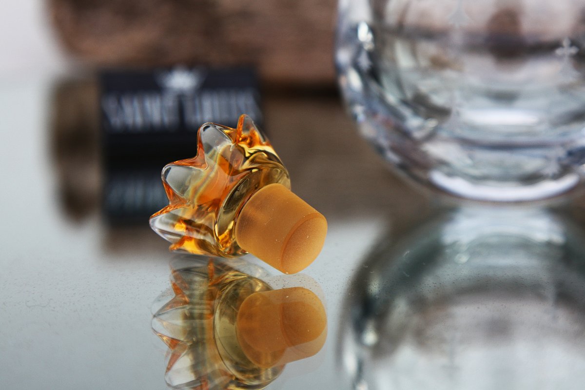 Flacon à parfum en cristal de Saint Louis-photo-2