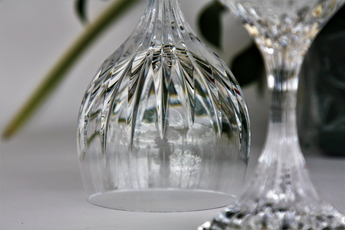 Set de 6 verres à vin n°3 en cristal de Baccarat modèle Massena-photo-4