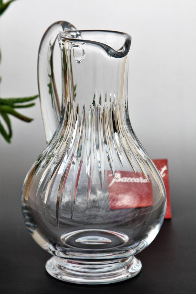 Pichet à eau en cristal de Baccarat, modèle Massena-photo-2