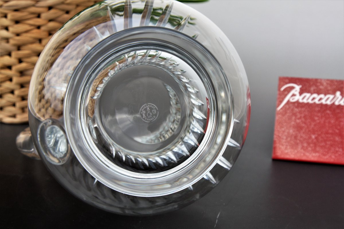Pichet à eau en cristal de Baccarat, modèle Massena-photo-4