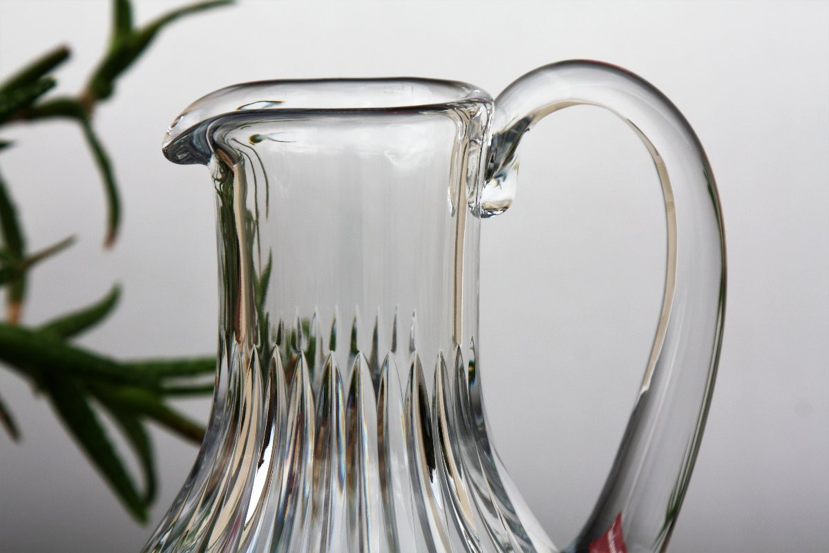 Pichet à eau en cristal de Baccarat, modèle Massena-photo-5
