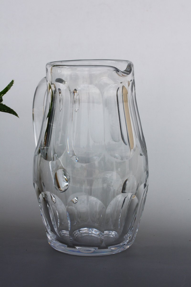 Pichet à eau en cristal de Baccarat, modèle Harcourt-photo-5