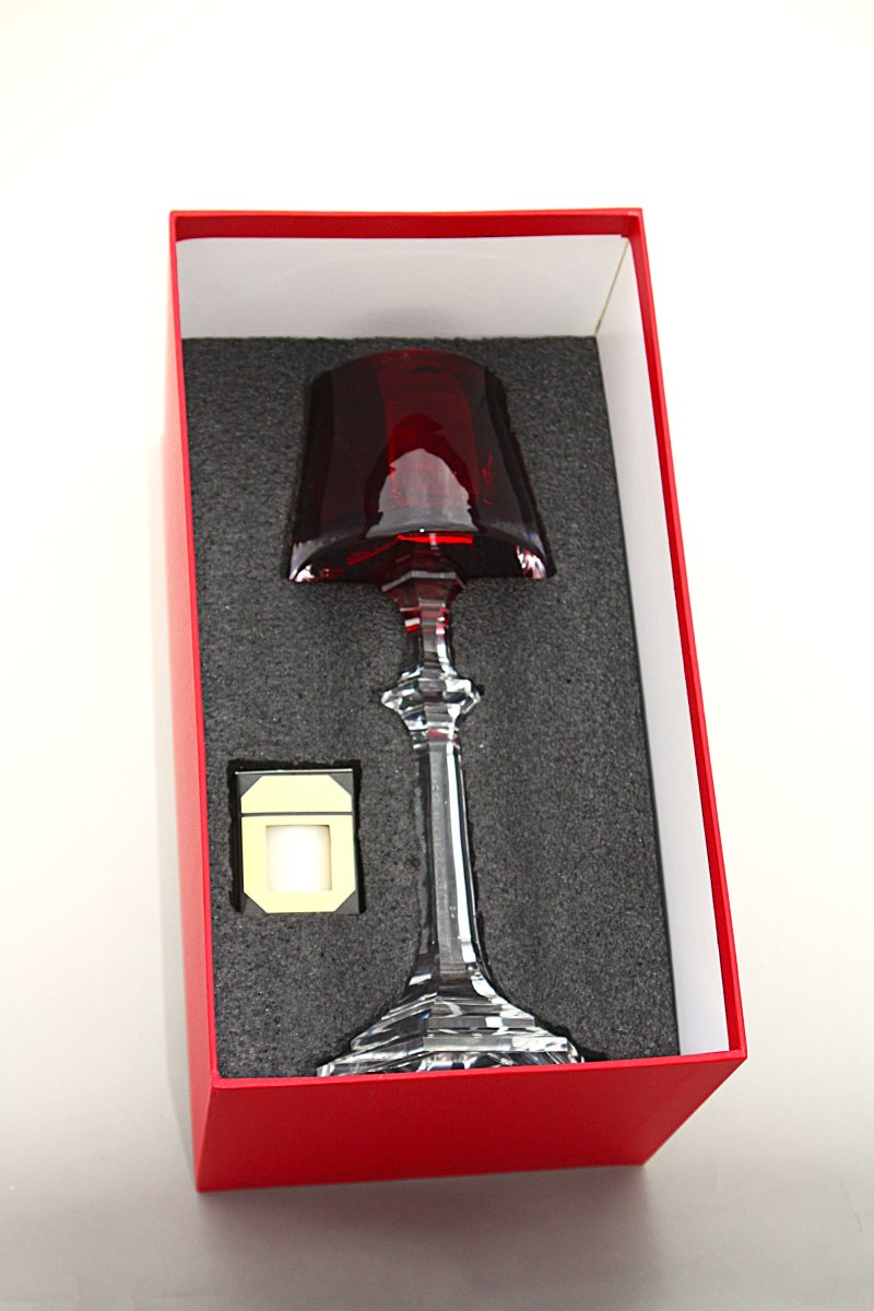 Photophore en cristal de Baccarat  par Starck, modèle Harcourt My Fire -photo-7