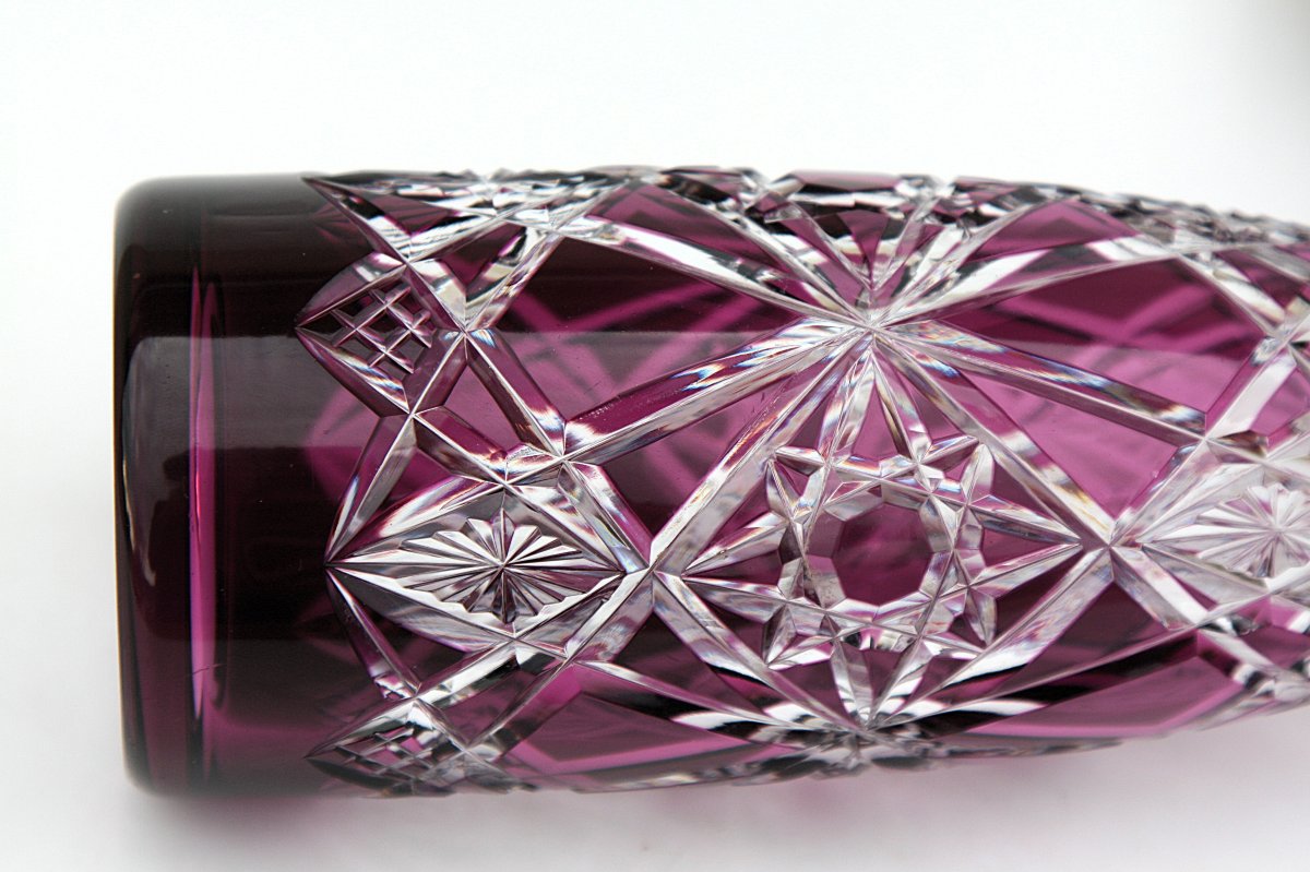 Grande carafe à vin en cristal de Baccarat Fantaisie-photo-7