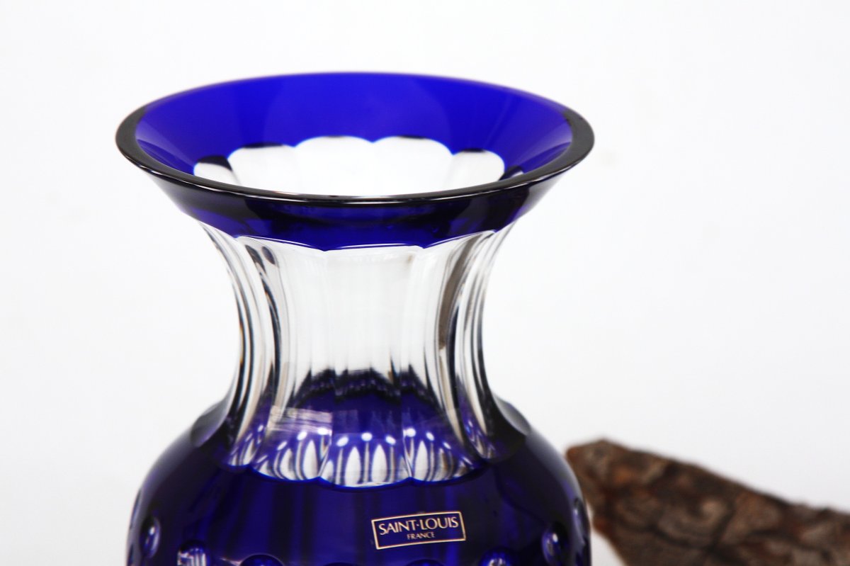 Vase en cristal de Saint-louis modèle Tommy-photo-2
