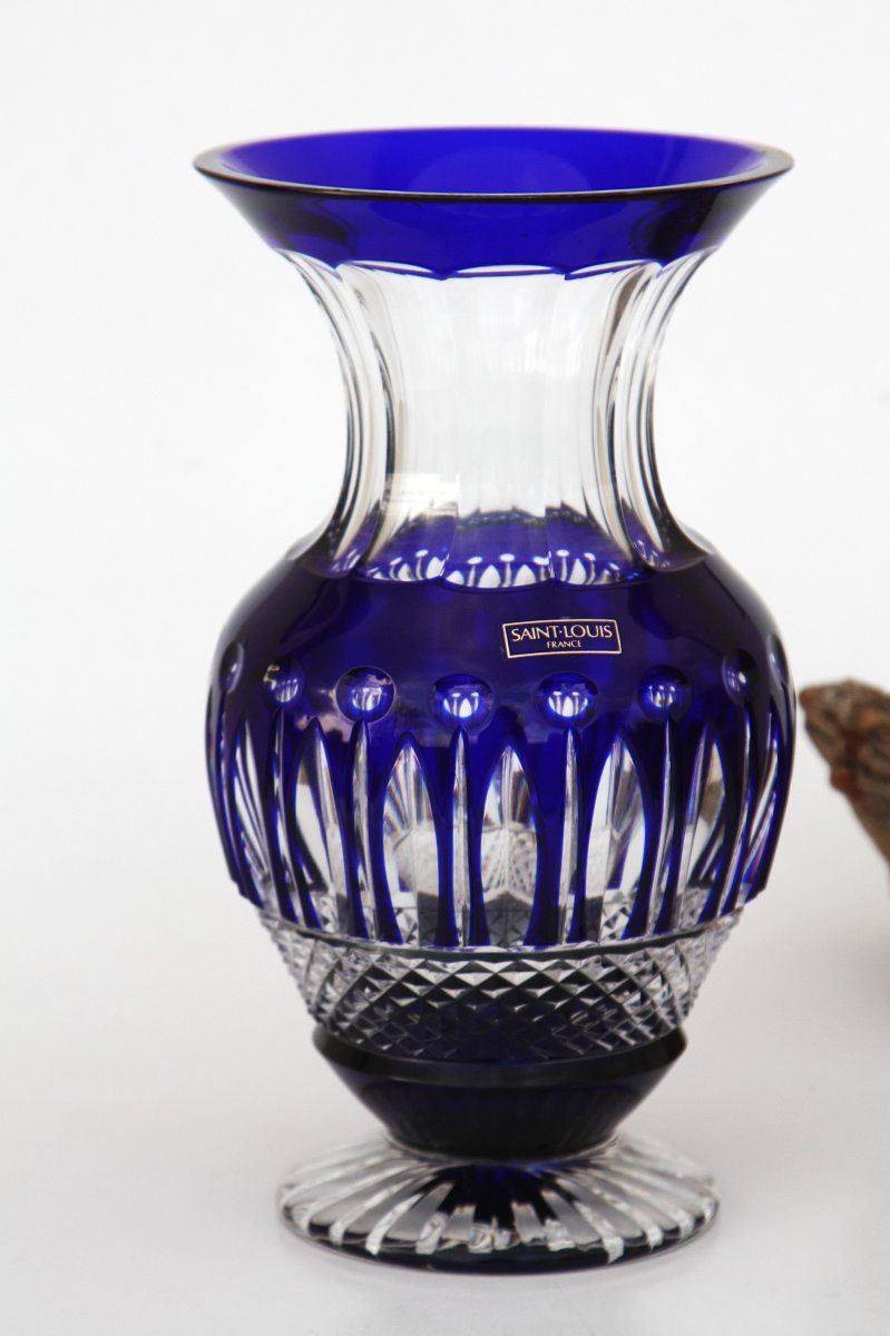 Vase en cristal de Saint-louis modèle Tommy-photo-1
