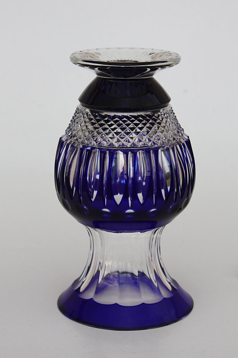 Vase en cristal de Saint-louis modèle Tommy-photo-2