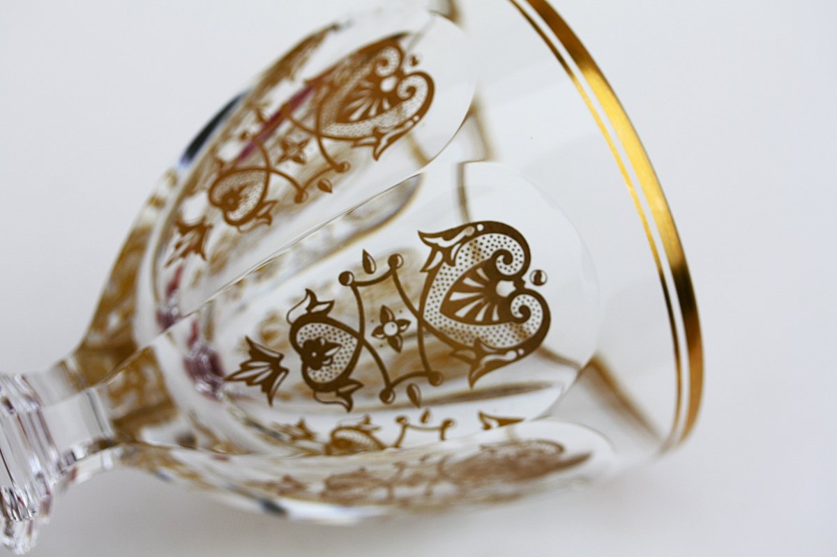 Verre à vin n°3 en cristal de Baccarat modèle Harcourt Empire (3 disponibles)-photo-4