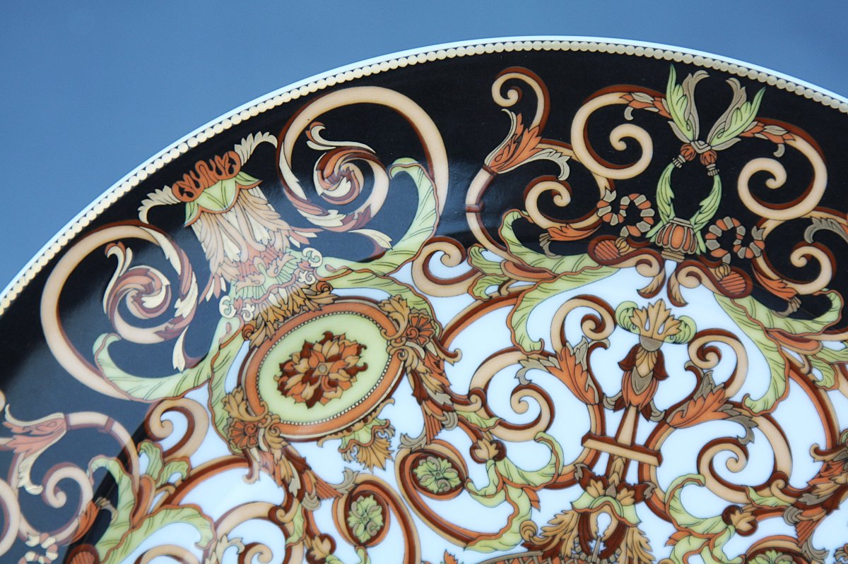 Rosenthal Wall Plate Collection For Versace (2 Available)-photo-2