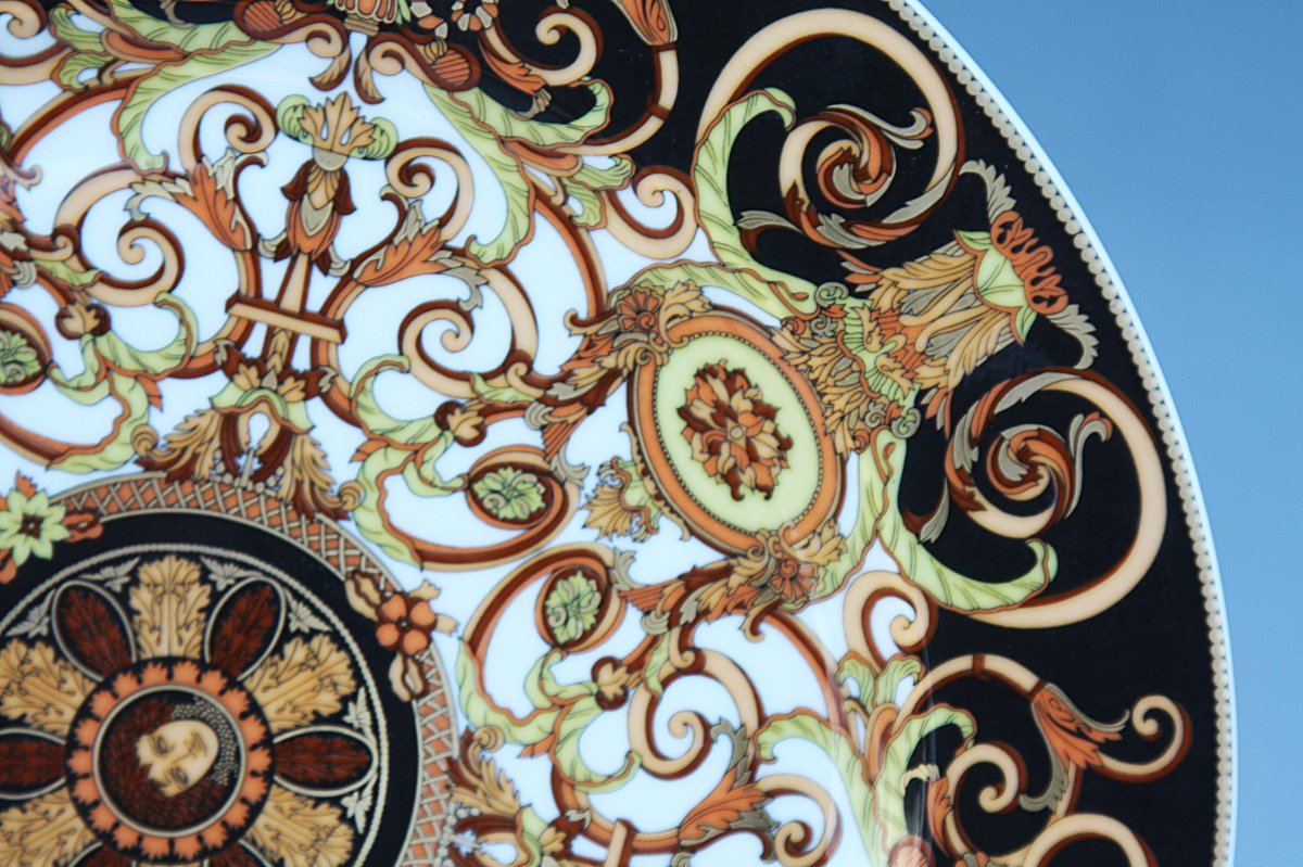 Rosenthal Wall Plate Collection For Versace (2 Available)-photo-2