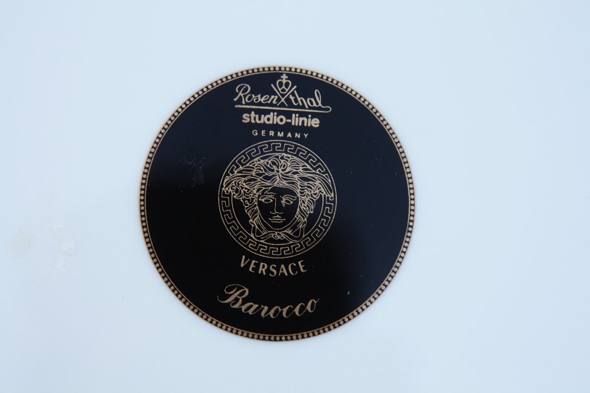 Rosenthal Wall Plate Collection For Versace (2 Available)-photo-4