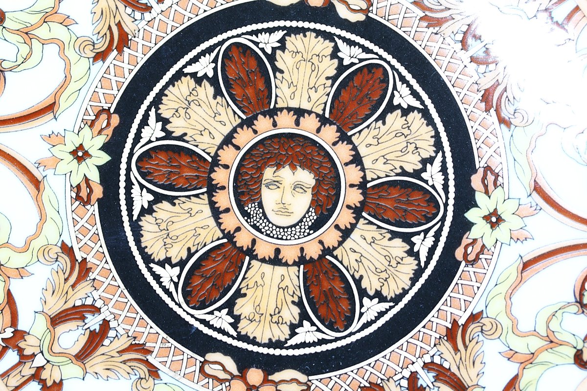 Rosenthal Wall Plate Collection For Versace (2 Available)-photo-5