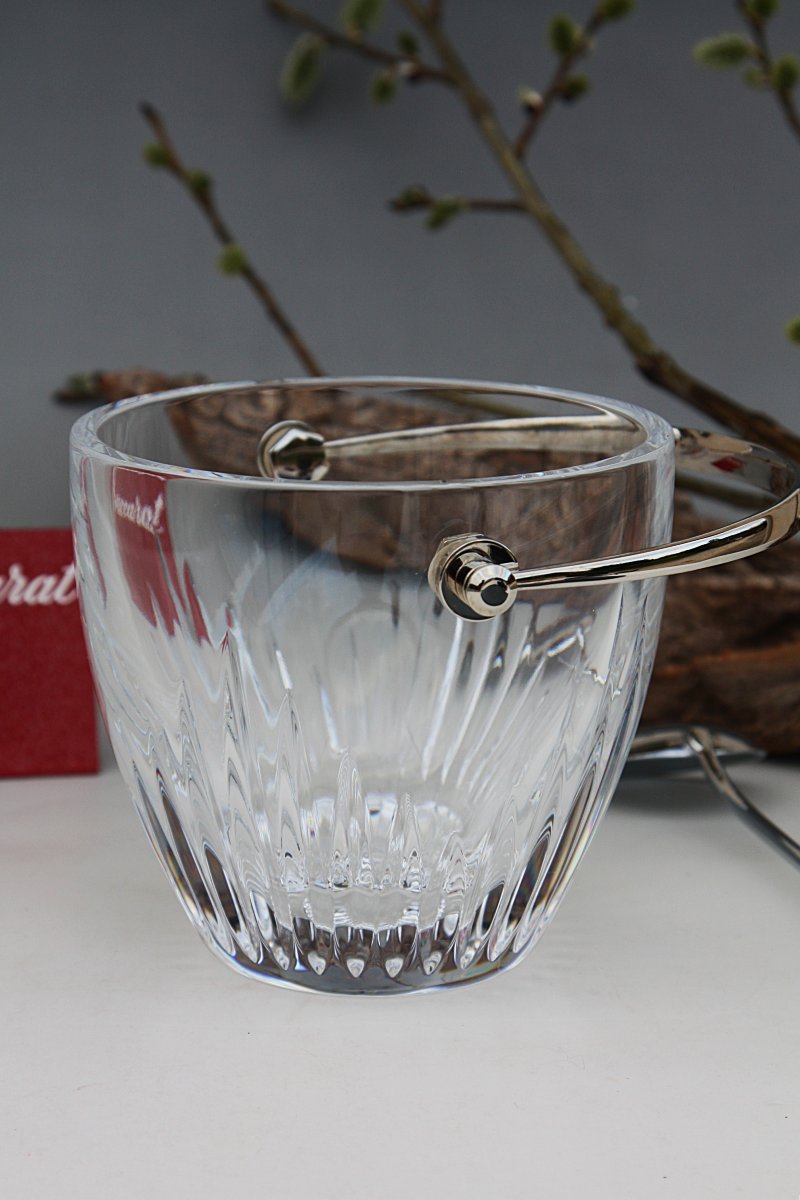 Seau à glace en cristal de Baccarat modèle Massena-photo-2
