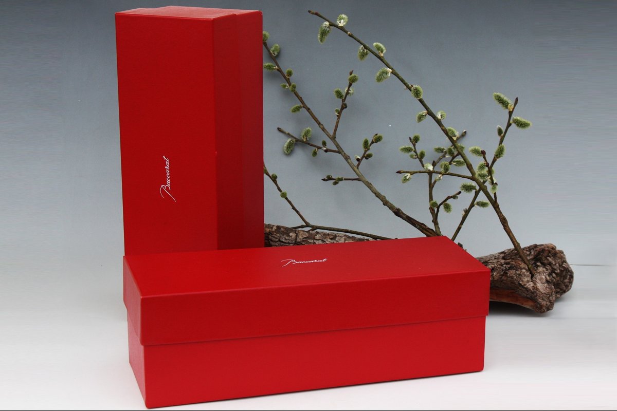 Set de 2 flûtes à Champagne en cristal de Baccarat modèle Mille Nuits-photo-1