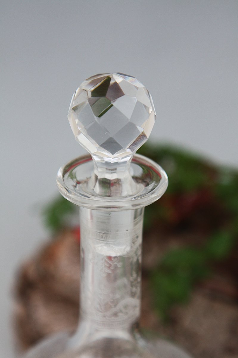 Service à liqueur en cristal de Baccarat modèle Médicis-photo-3