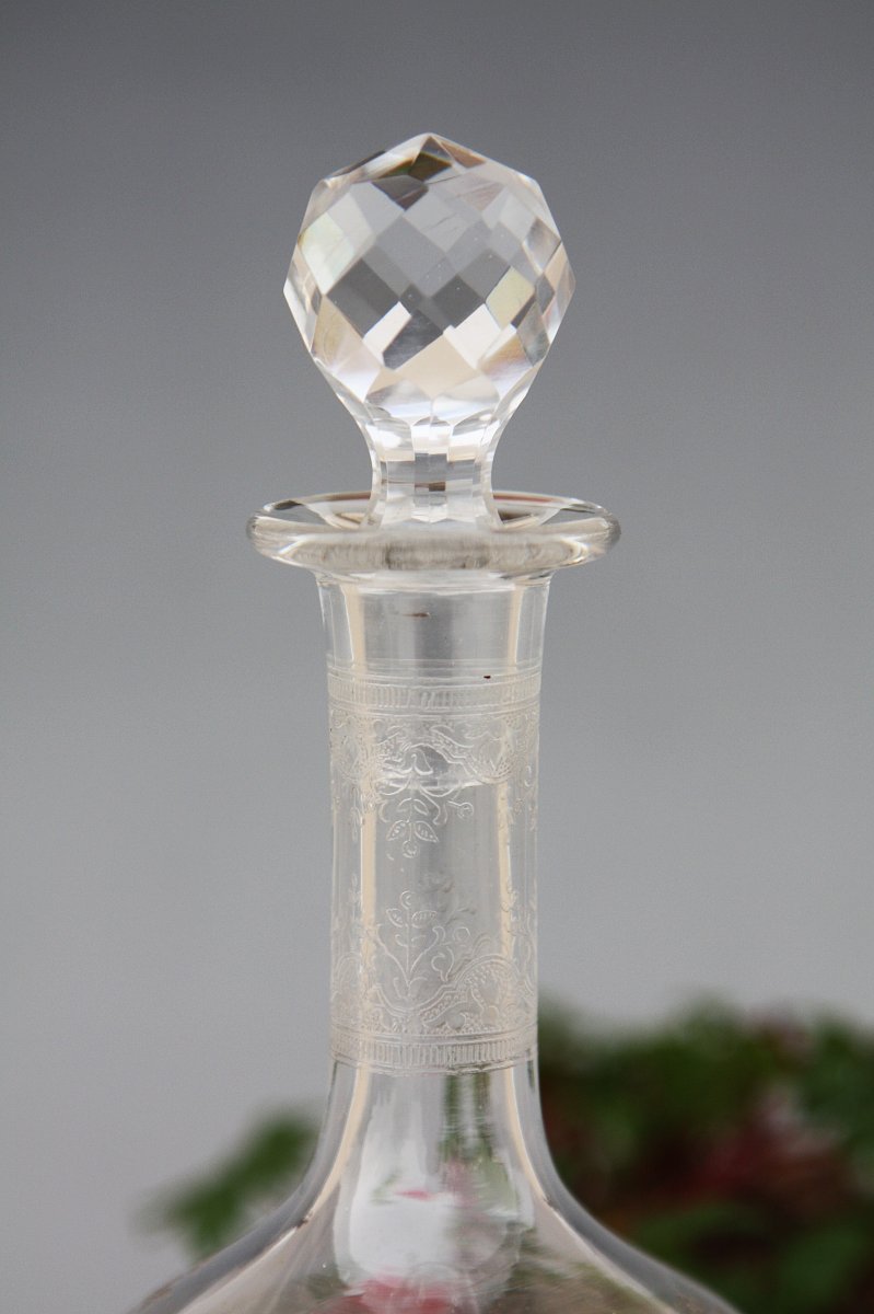 Service à liqueur en cristal de Baccarat modèle Médicis-photo-4