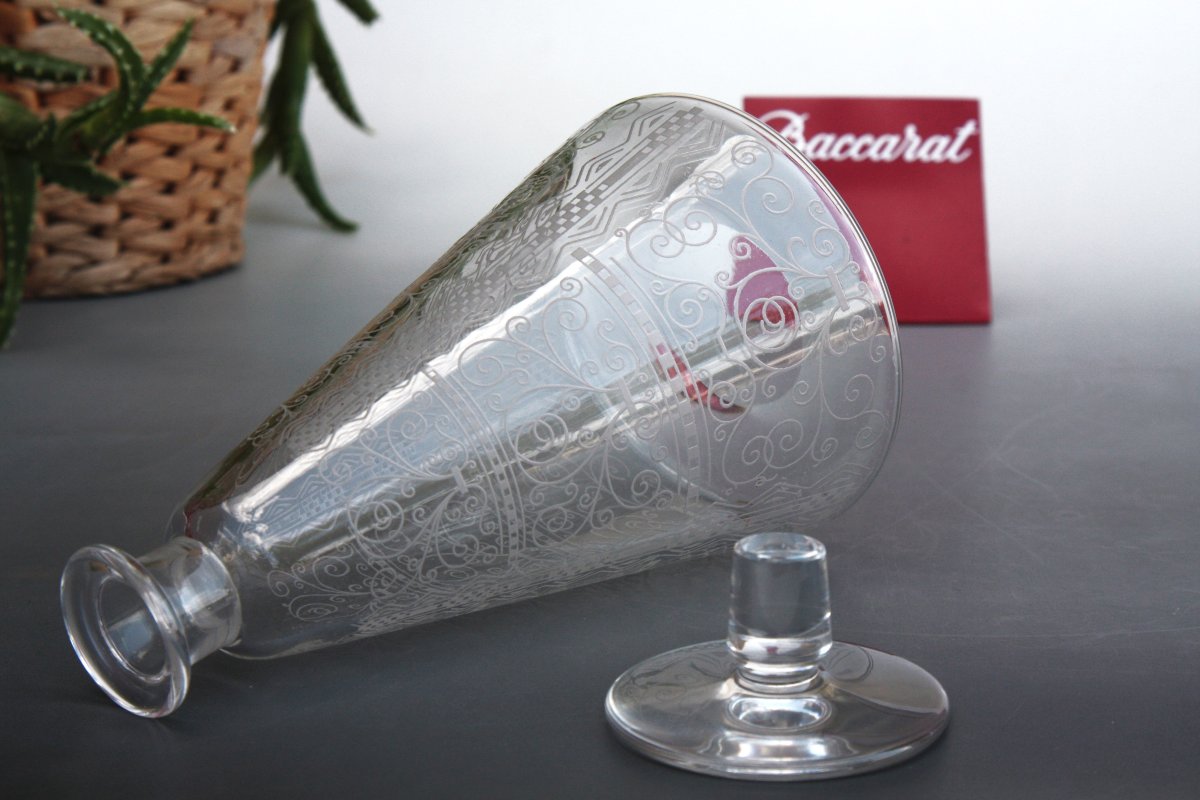 Carafe à apéritif en cristal de Baccarat modèle Lido-photo-2