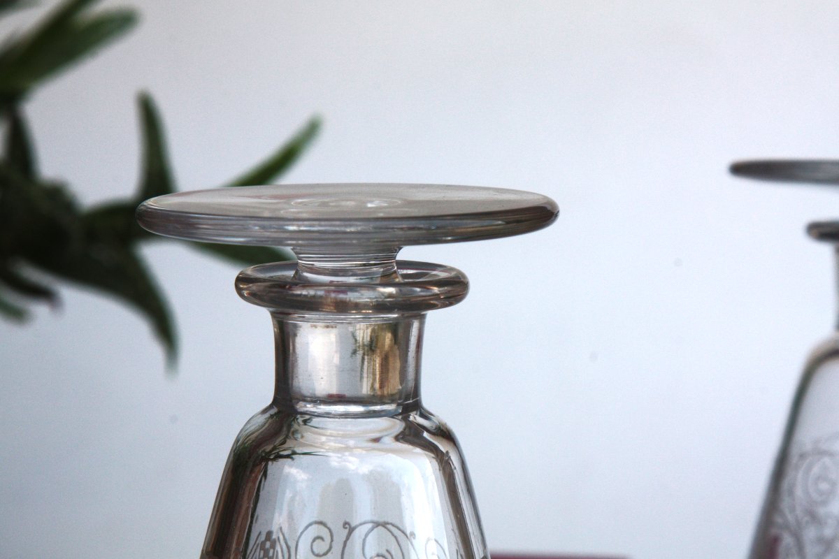 Carafe à apéritif en cristal de Baccarat modèle Lido-photo-1