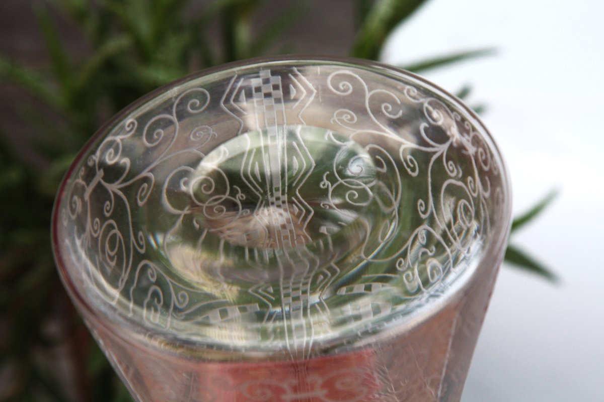 Carafe à apéritif en cristal de Baccarat modèle Lido-photo-5